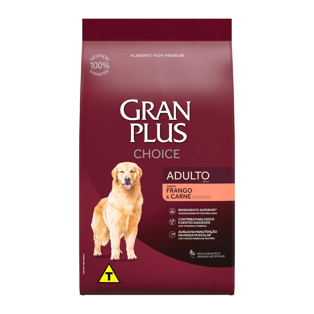 GRAN PLUS CHOICE CAES ADULTO (FRANGO E CARNE) - AFFINITY 20 KG (1939)