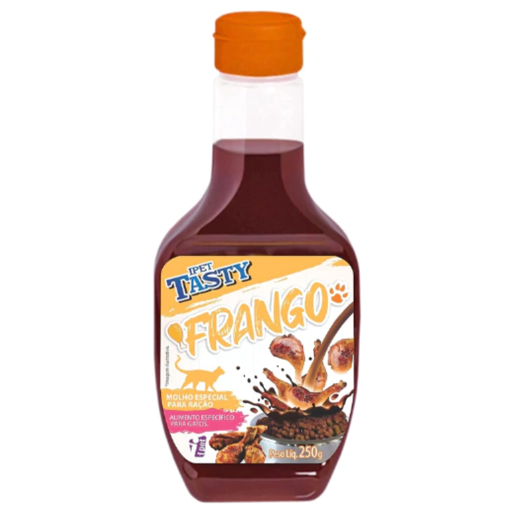 MOLHO P/ GATOS SABOR FRANGO - IPET TASTY 250G (1796)