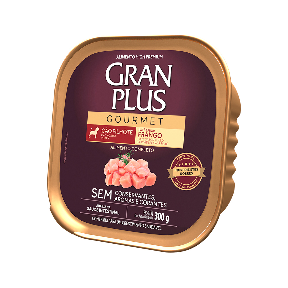 PATE GRAN PLUS CAO FILHOTE (FRANGO) - AFFINITY 300G (914)