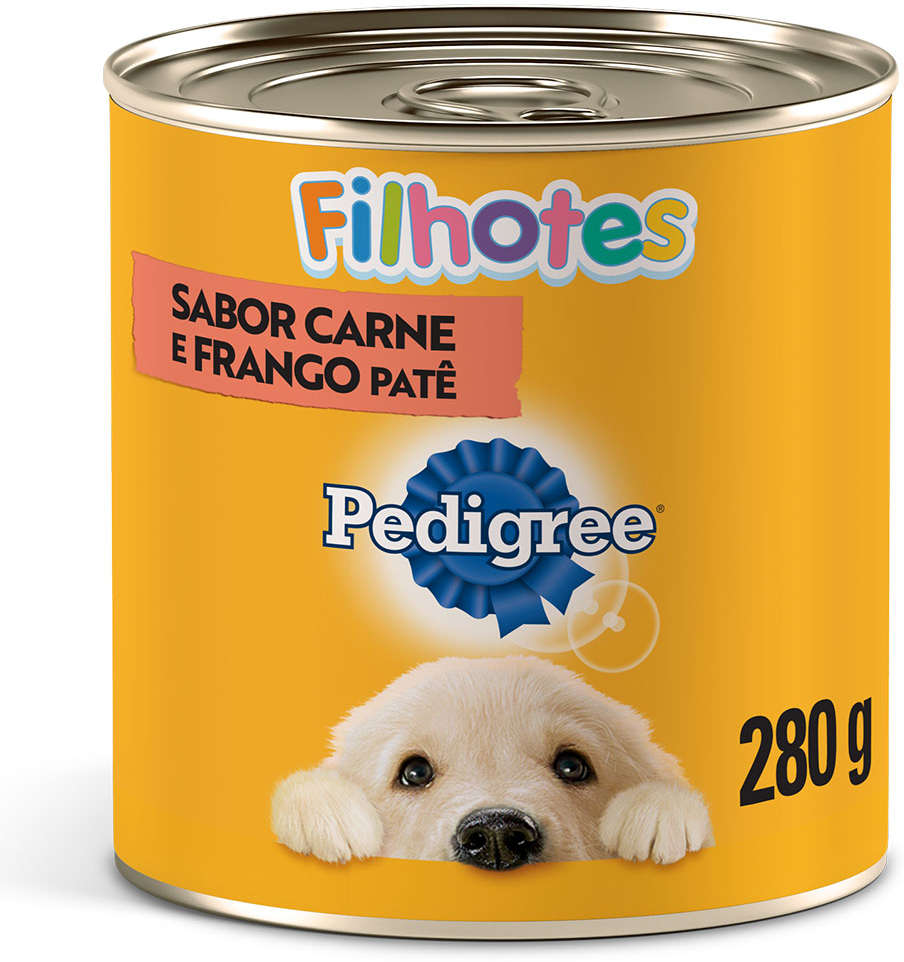 PATE PEDIGREE FILHOTE CARNE E FRANGO - MARS 280G (975)