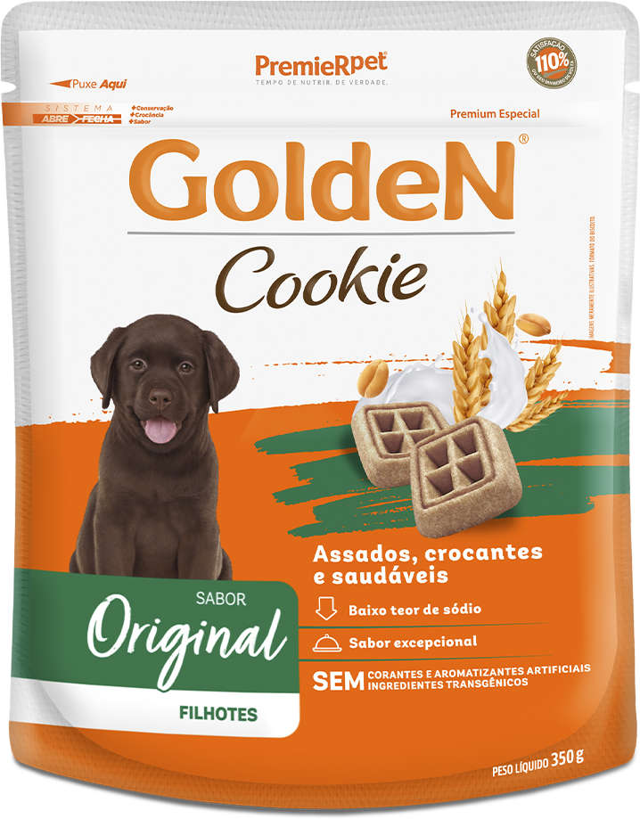 PETISCO UNIDADE COOKIE ORIGINAL FILHOTE (GOLDEN) - 1 UNIDADE (3032)