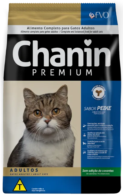 CHANIN GATO (SABOR PEIXE) - FVO 10,1KG (2285)
