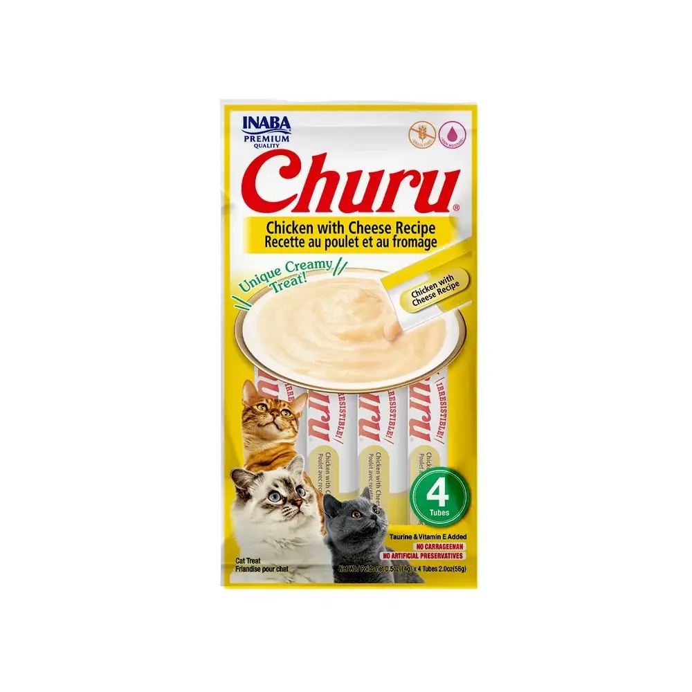 CHURU GALINHA E QUEIJO - INABA 1 UNID 56G (2794)