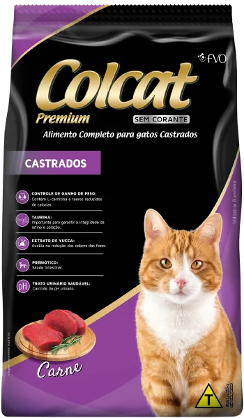 COLCAT CASTRADO (CARNE) - FVO 25KG (2645)