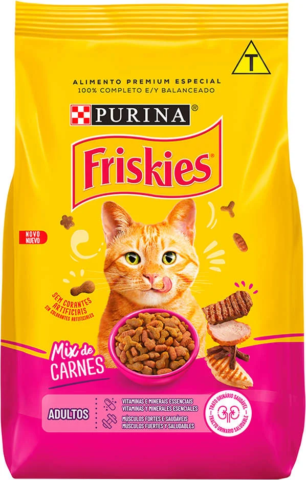 FRISKIES ADULTO CASTRADOS (MIX DE CARNE) - PURINA 500G (261)