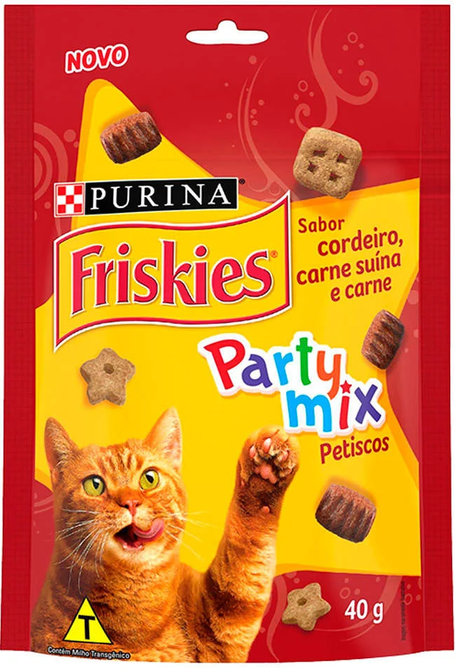 FRISKIES PARTY MIX CARNE - PURINA 40G (2763)