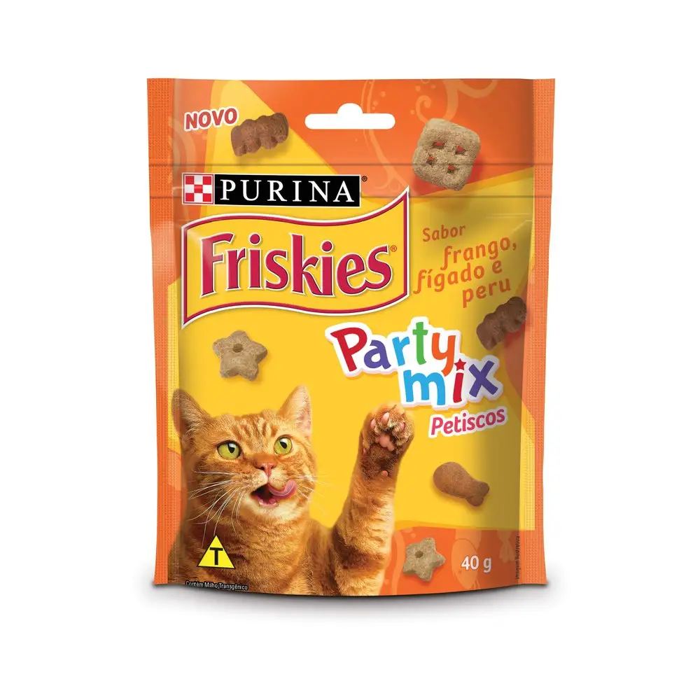 FRISKIES PARTY MIX FRANGO - PURINA 40G (2005)