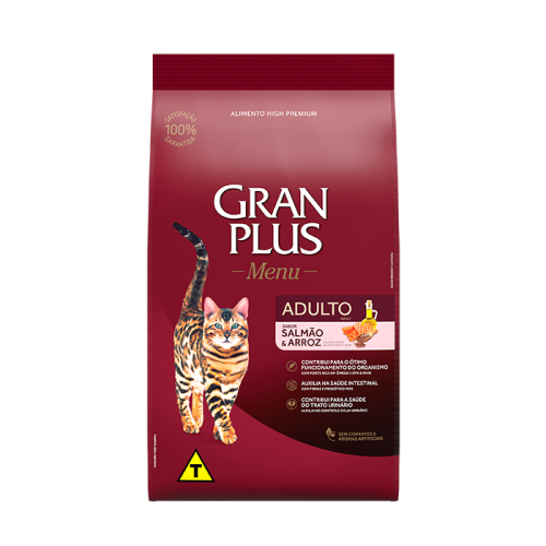 GRAN PLUS GATO ADULTO SALMAO - AFFINITY 500G (1470)
