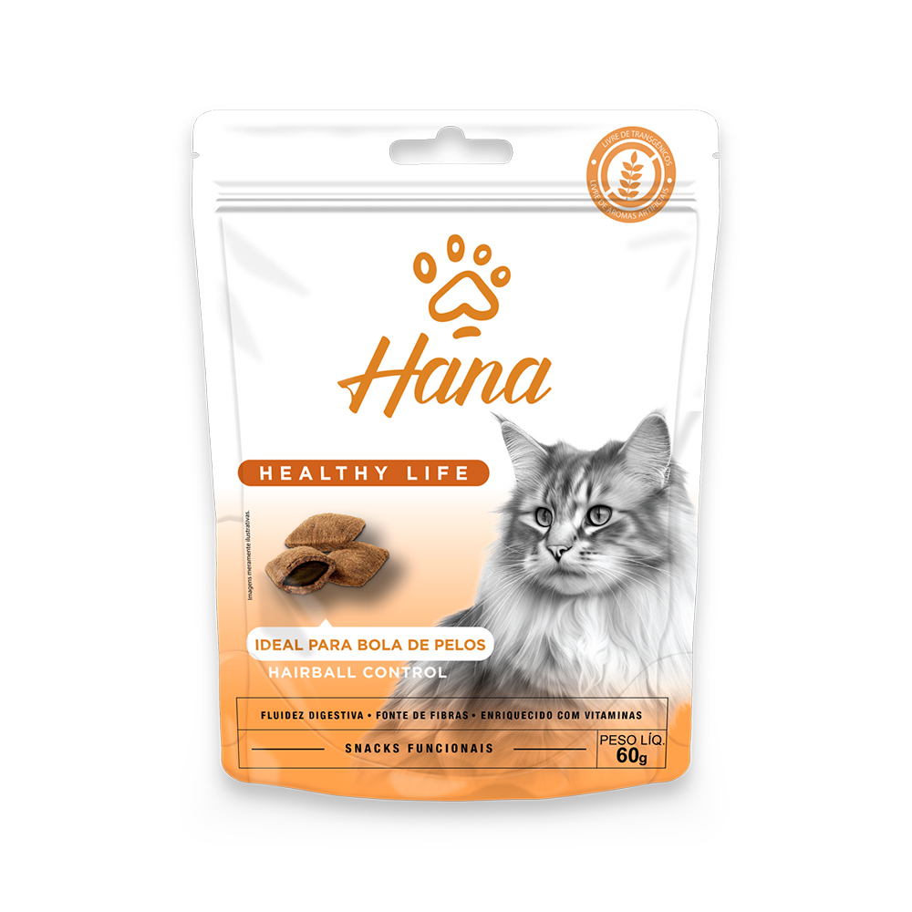 NUGGETS CAT HAIRBALL CONTROL (BOLAS DE PELO)- HANA 60G (2238)