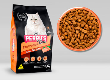 PERRUS CAT CASTRADO (SALMAO) - CEDAN RACOES 10.1KG (2329)