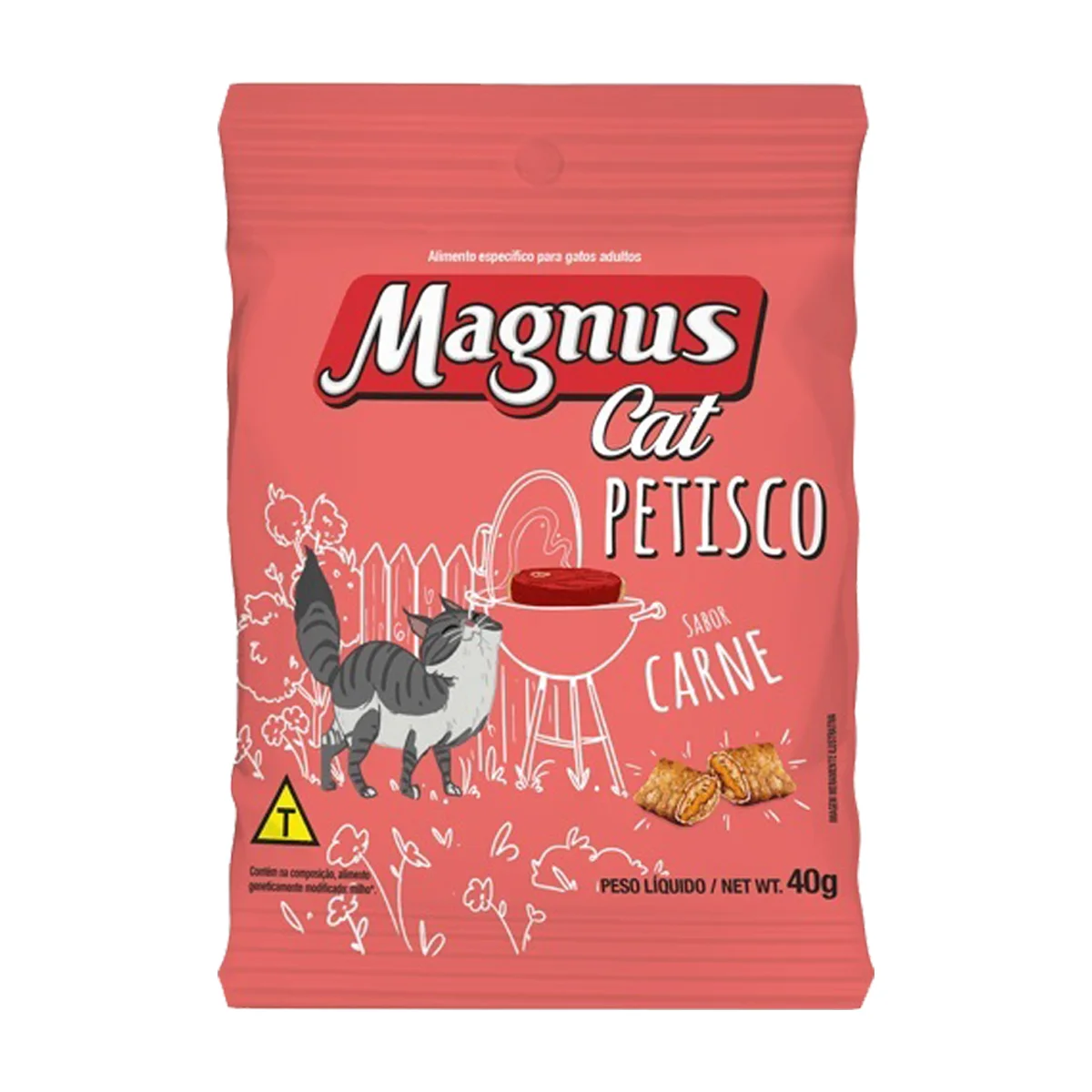 PETISCO MAGNUS CAT (CARNE) - ADIMAX 40G (2871)