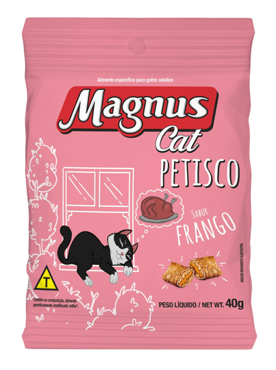 PETISCO MAGNUS CAT (FRANGO) - ADIMAX 40G (1010)