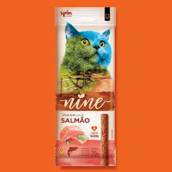 STICK DE CARNE P/ GATOS (SALMAO) - SPIN PET (2789)