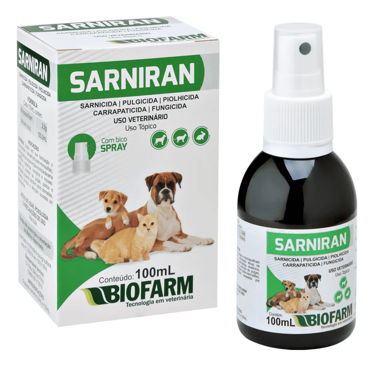 SARNIRAN PET - BIOFARM 100ML (176)