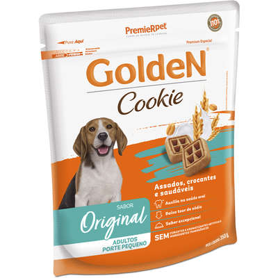 COOKIE CAES ADULTOS PEQUENO PORTE - GOLDEN 350G (1309)