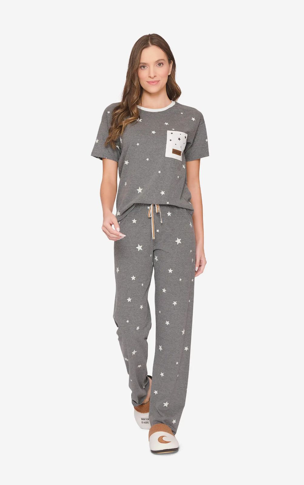 Pijama LUA LUÁ Manga Curta c/ Calça Choose