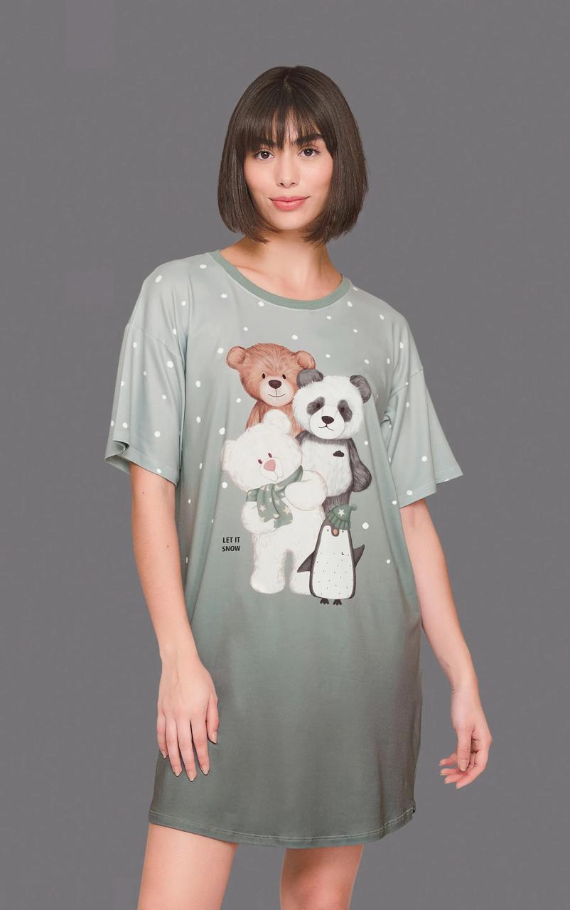 Camisetão LUA LUÁ Lets Snow