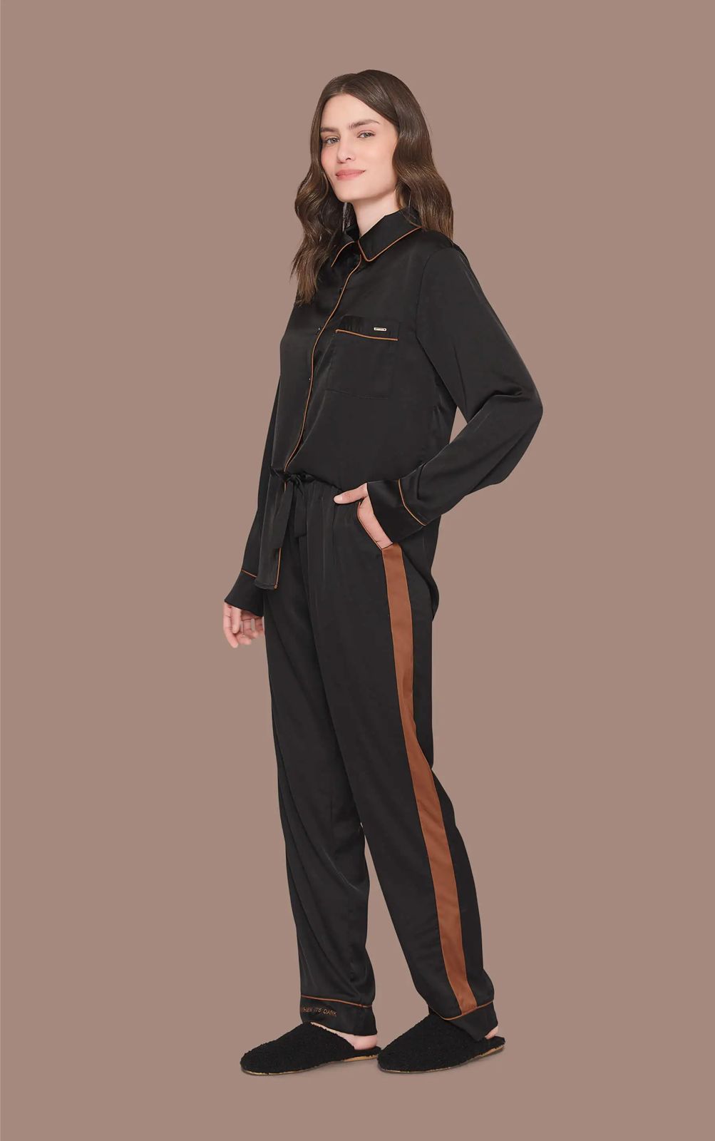 Pijama LUA LUÁ Aberto Eternity - Seda