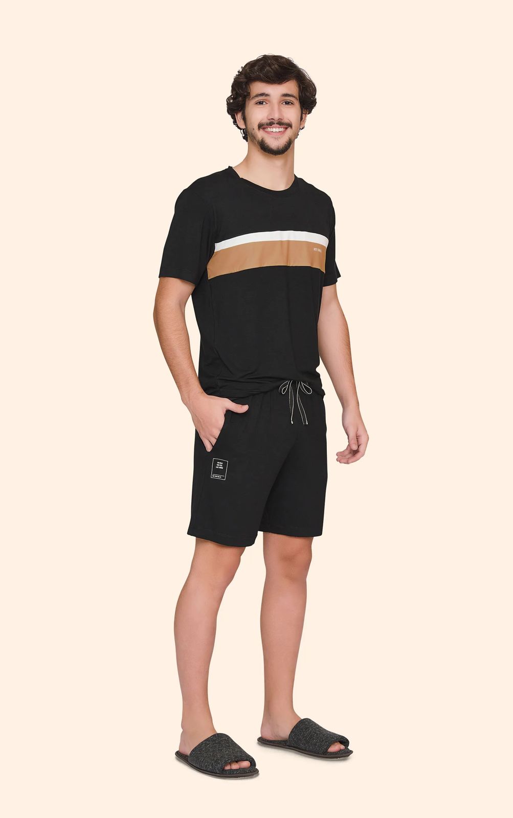 Pijama LUA LUÁ Curto Masculino Time