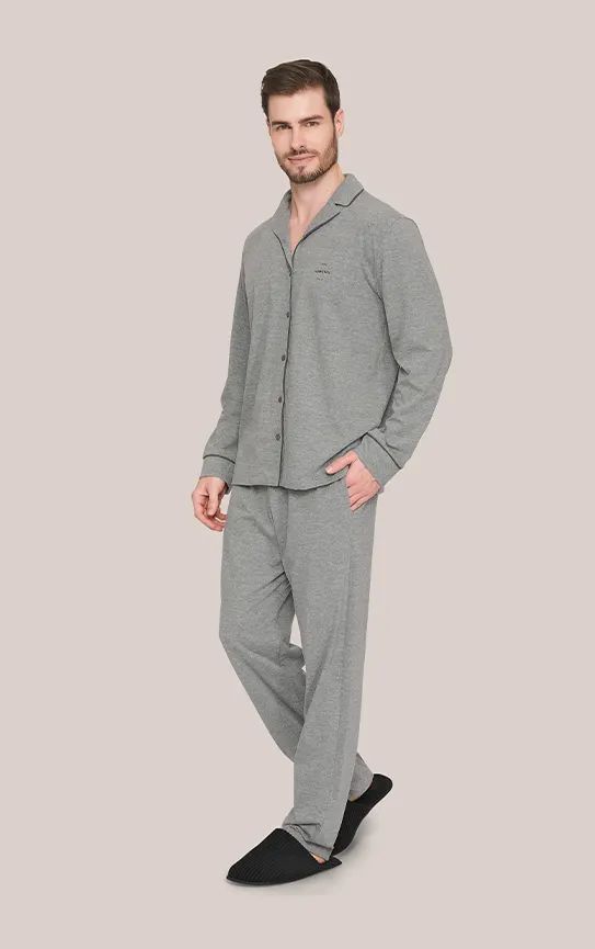 Pijama LUA LUÁ Aberto Masculino Classic