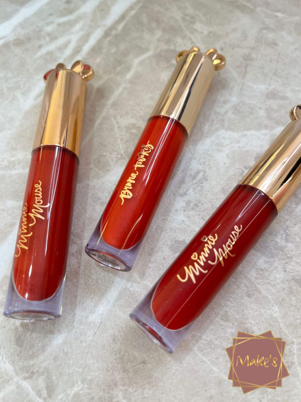 Gloss Minnie Mouse - Bruna Tavares