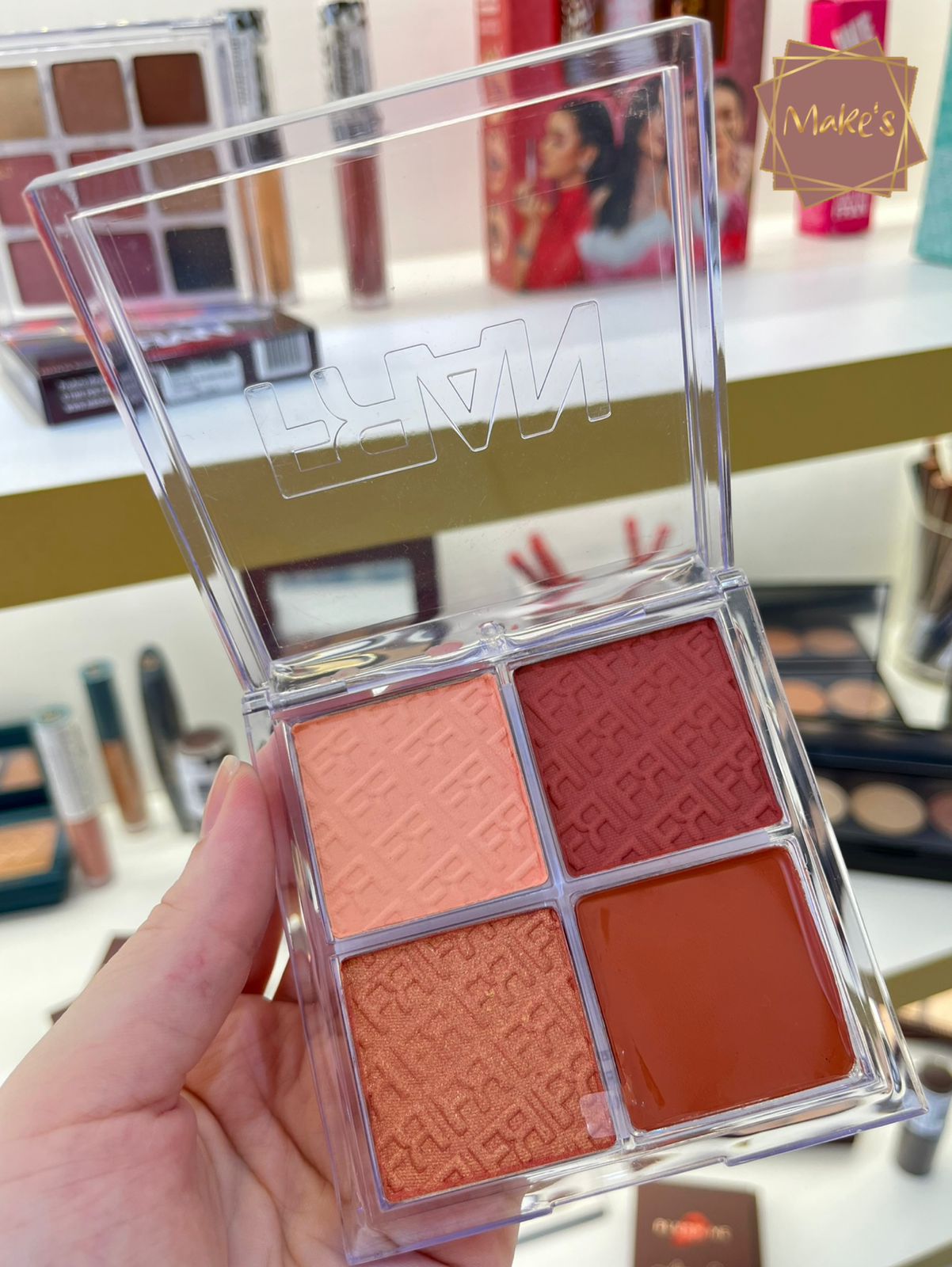 Paleta de Blushes - Franciny Ehlke