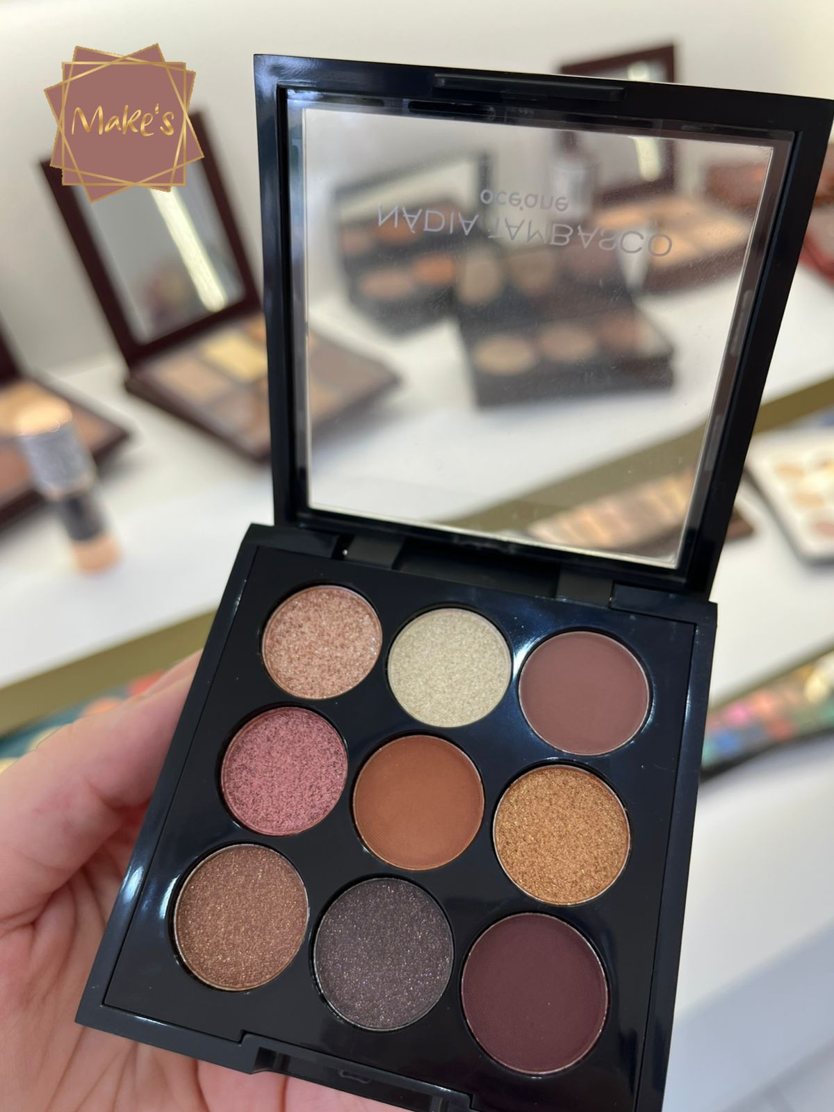 Paleta de Sombras Basic - Nádia Tambasco