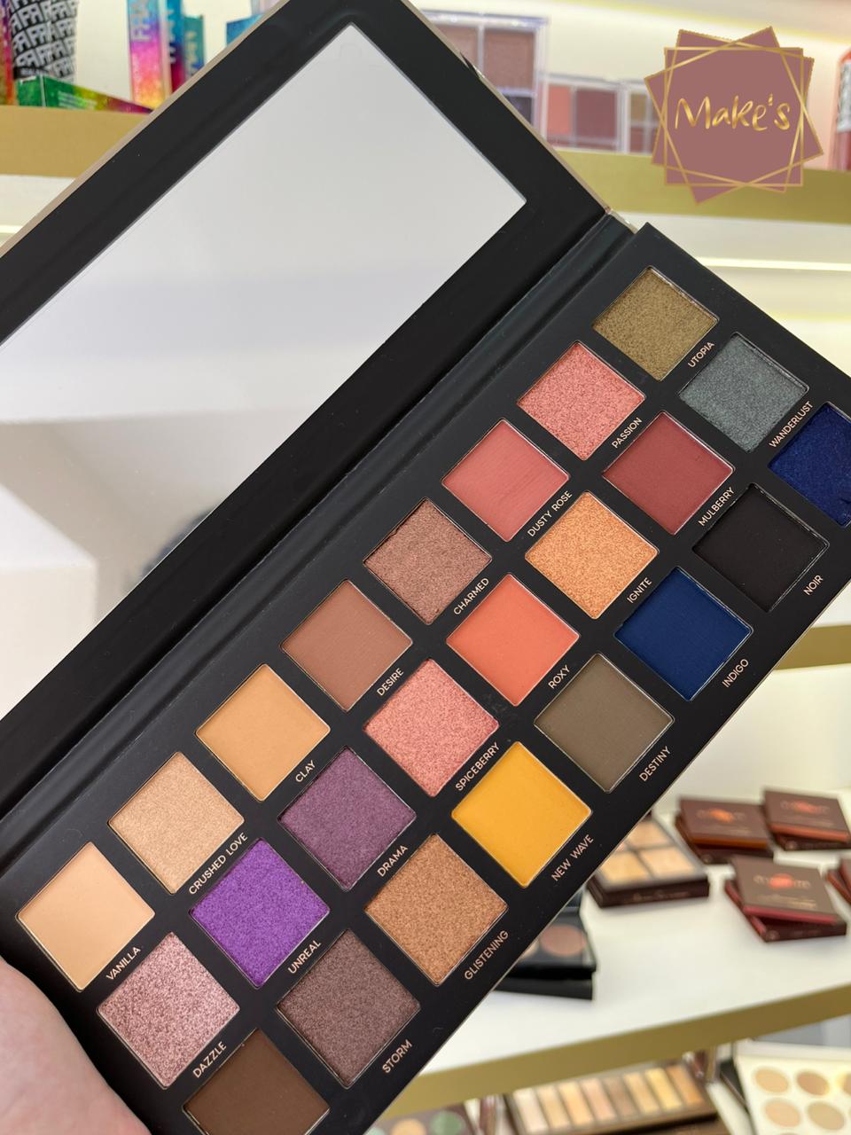 Paleta de Sombras 24 Tons - Océane