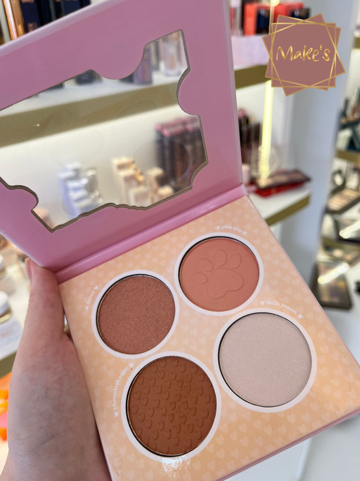 Quarteto de Blushes e Iluminadores - Melu