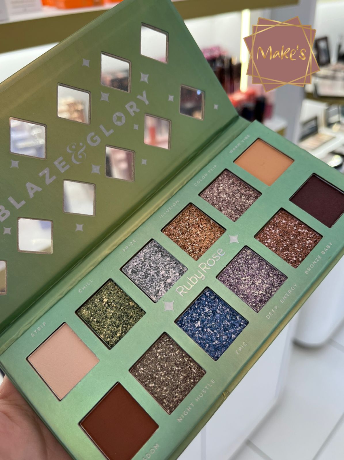 Paleta de Sombras Blaze & Glory - Ruby Rose