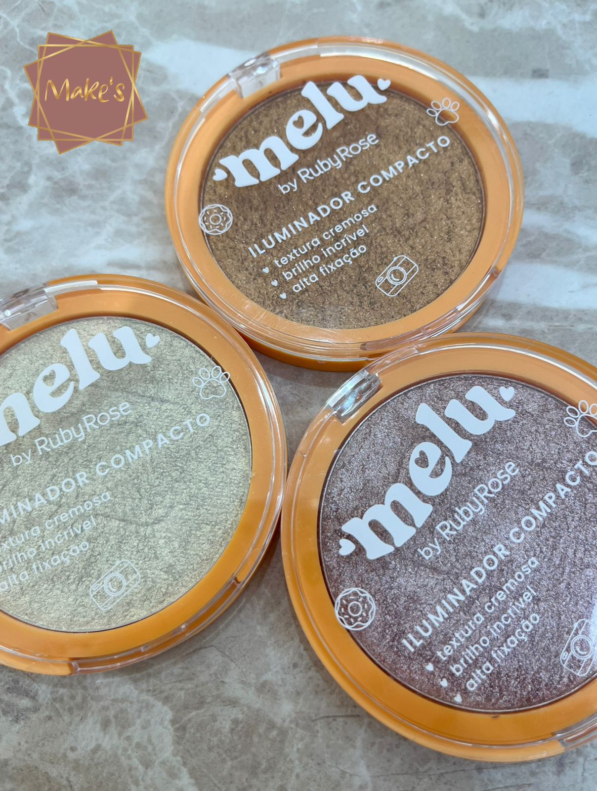 Iluminador Compacto - Melu