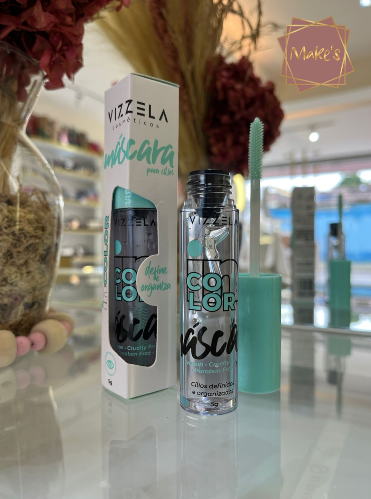 Mácara de Cílios Incolor - Vizzela