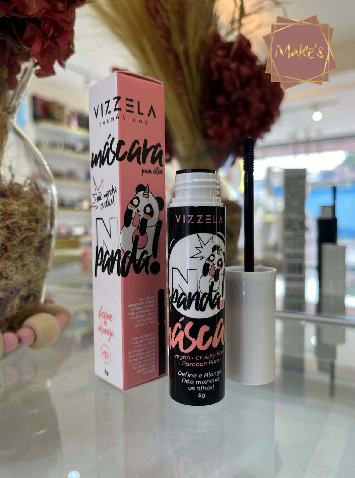 Máscara de Cílios No Panda - Vizzela