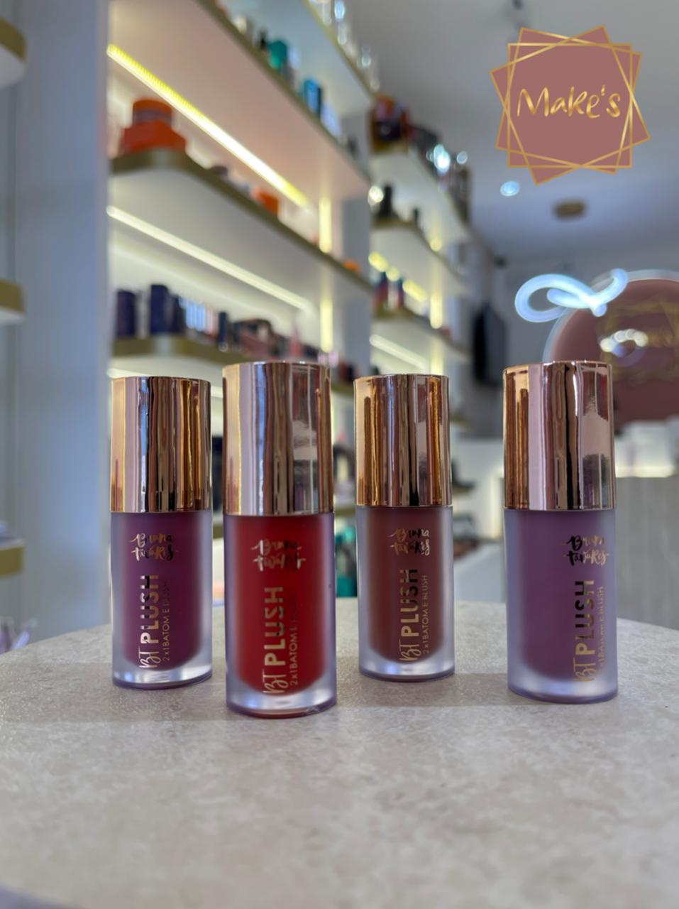 BT Plush 2x1 Batom e Blush - BrunaTavares