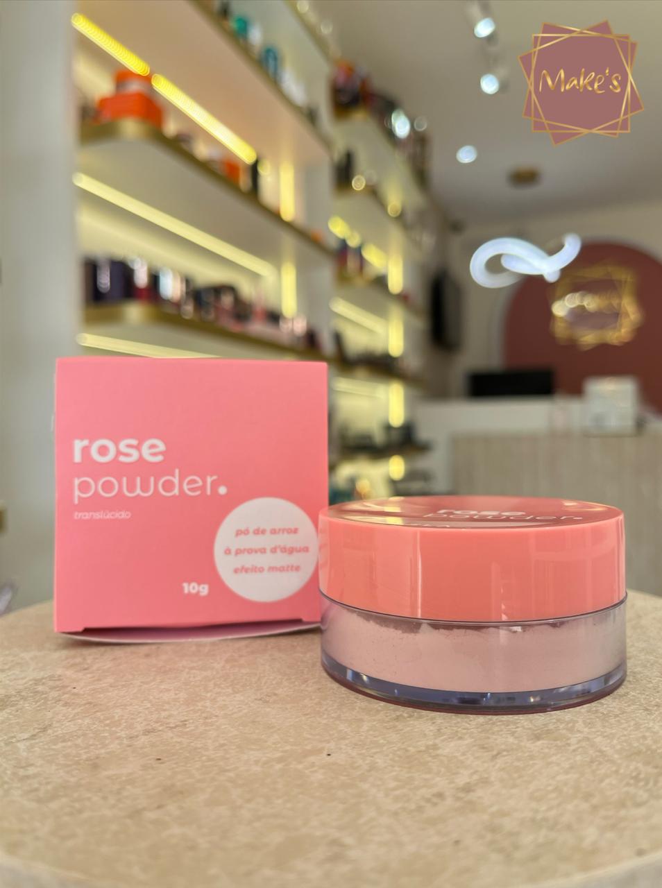 Pó Translúcido Rose Powder - Vizzela