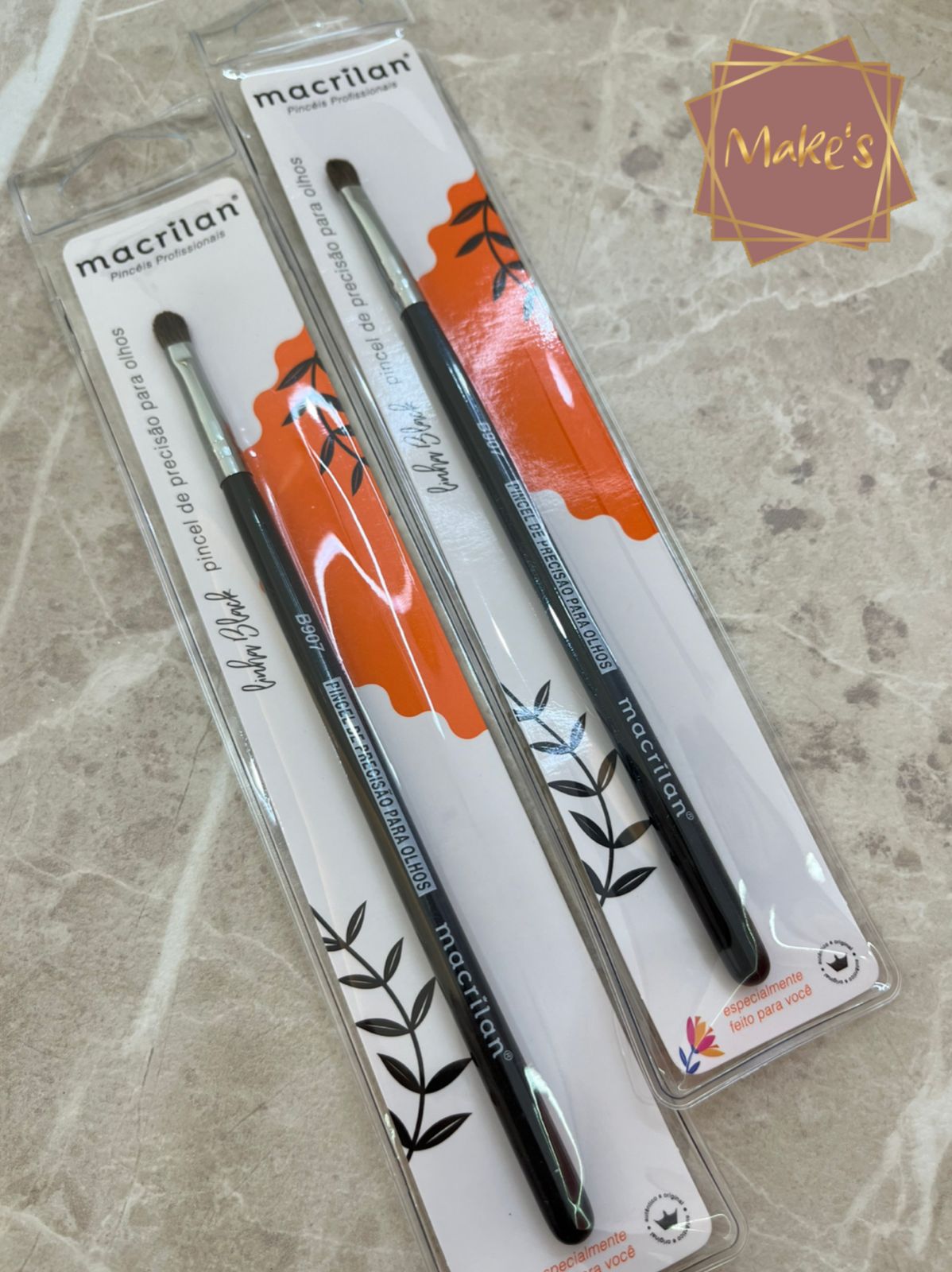 Pincel de Precisão para Olhos B907 - Macrilan