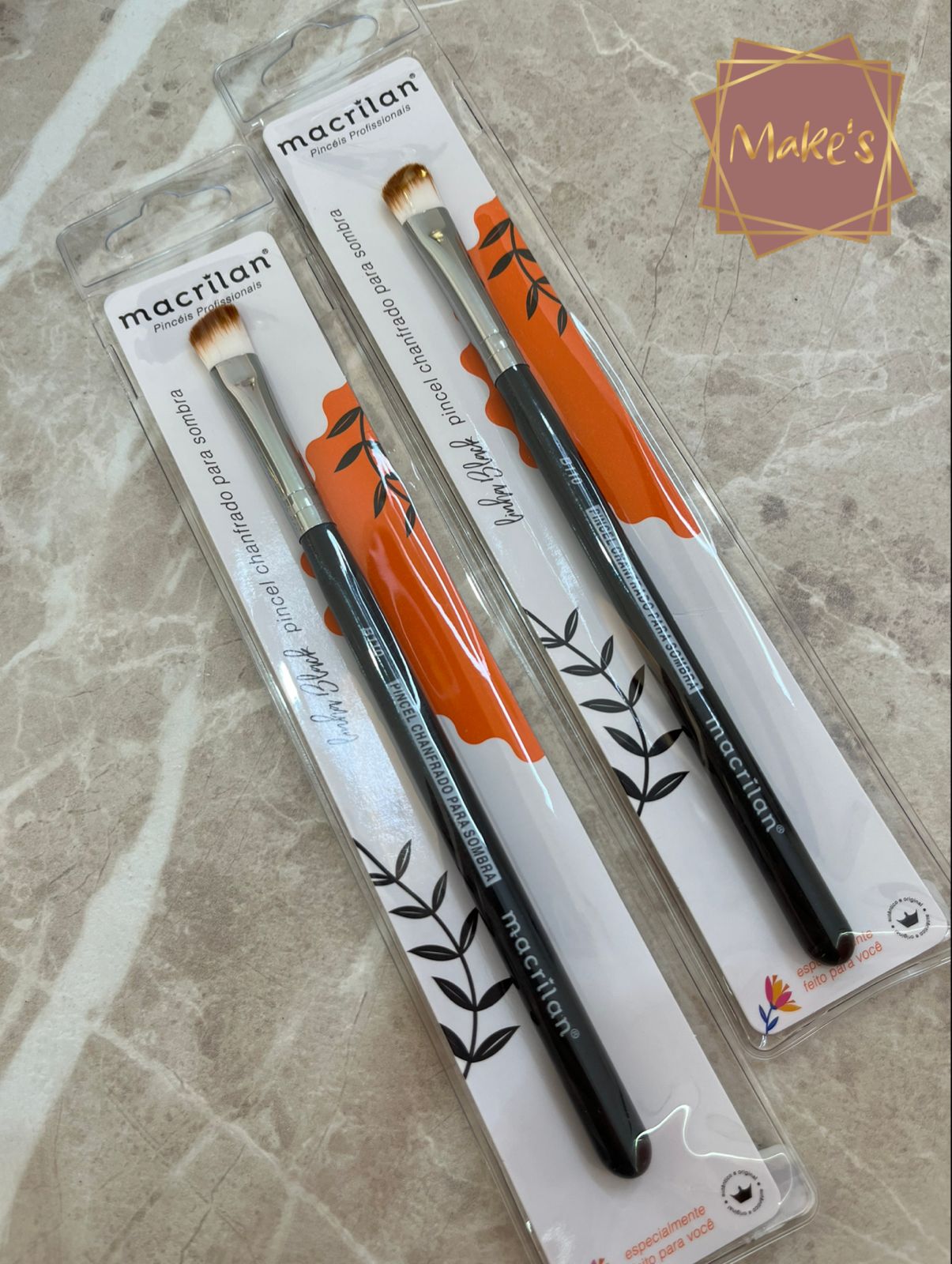 Pincel Chanfrado para Sombra B110 - Macrilan