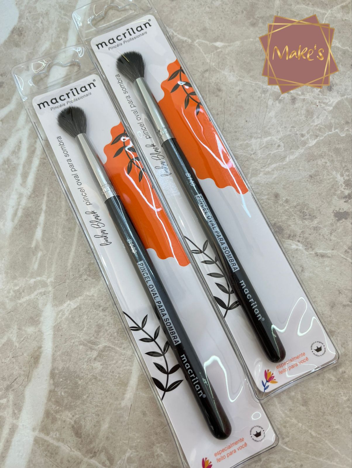 Pincel Oval para Sombra B140 - Macrilan