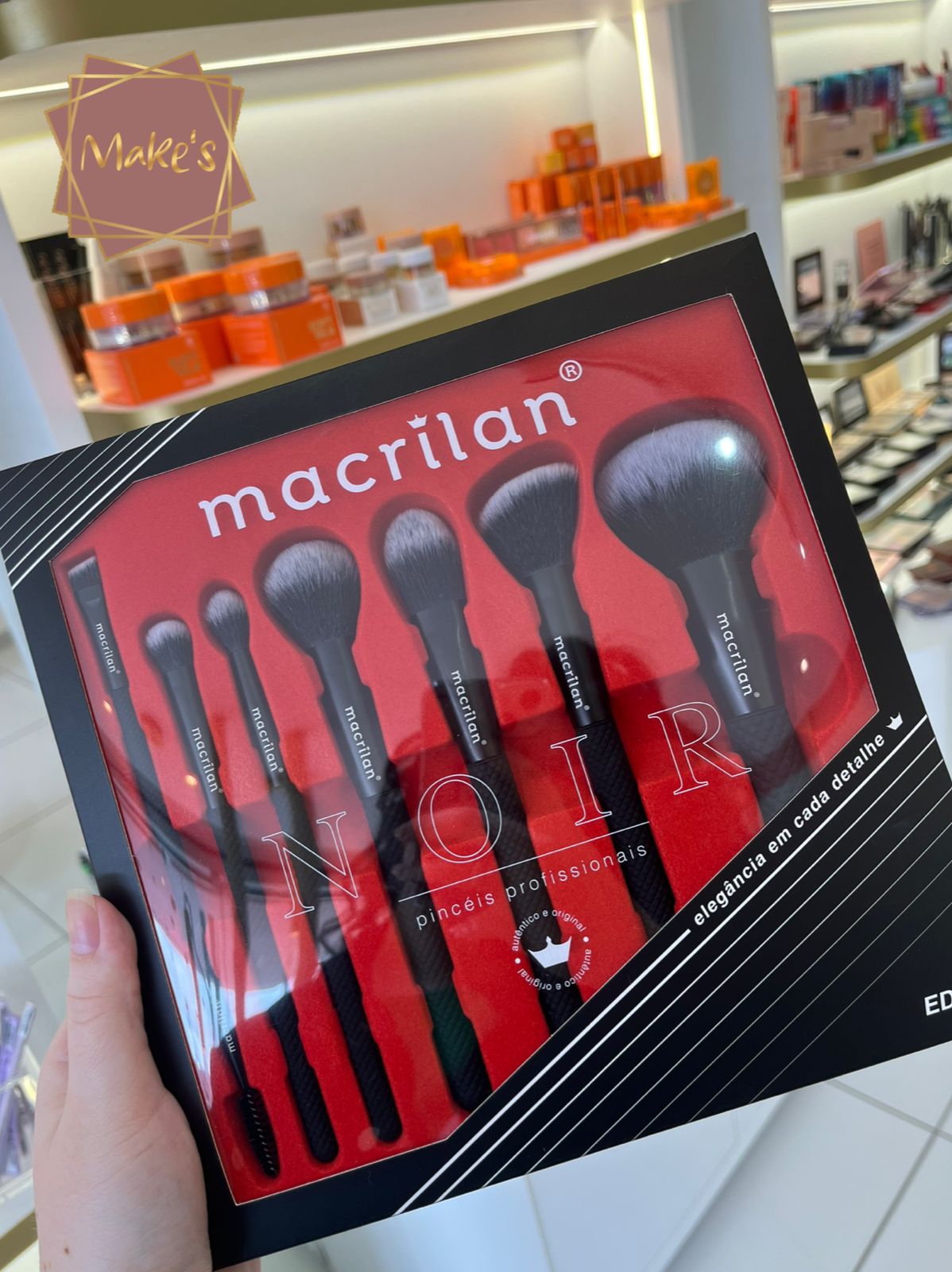 Kit de Pincéis Noir - Macrilan