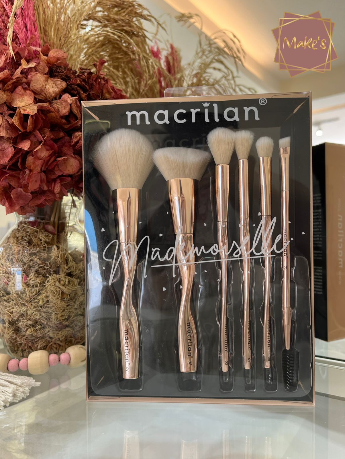 Kit de Pincéis Mademoiselle - Macrilan