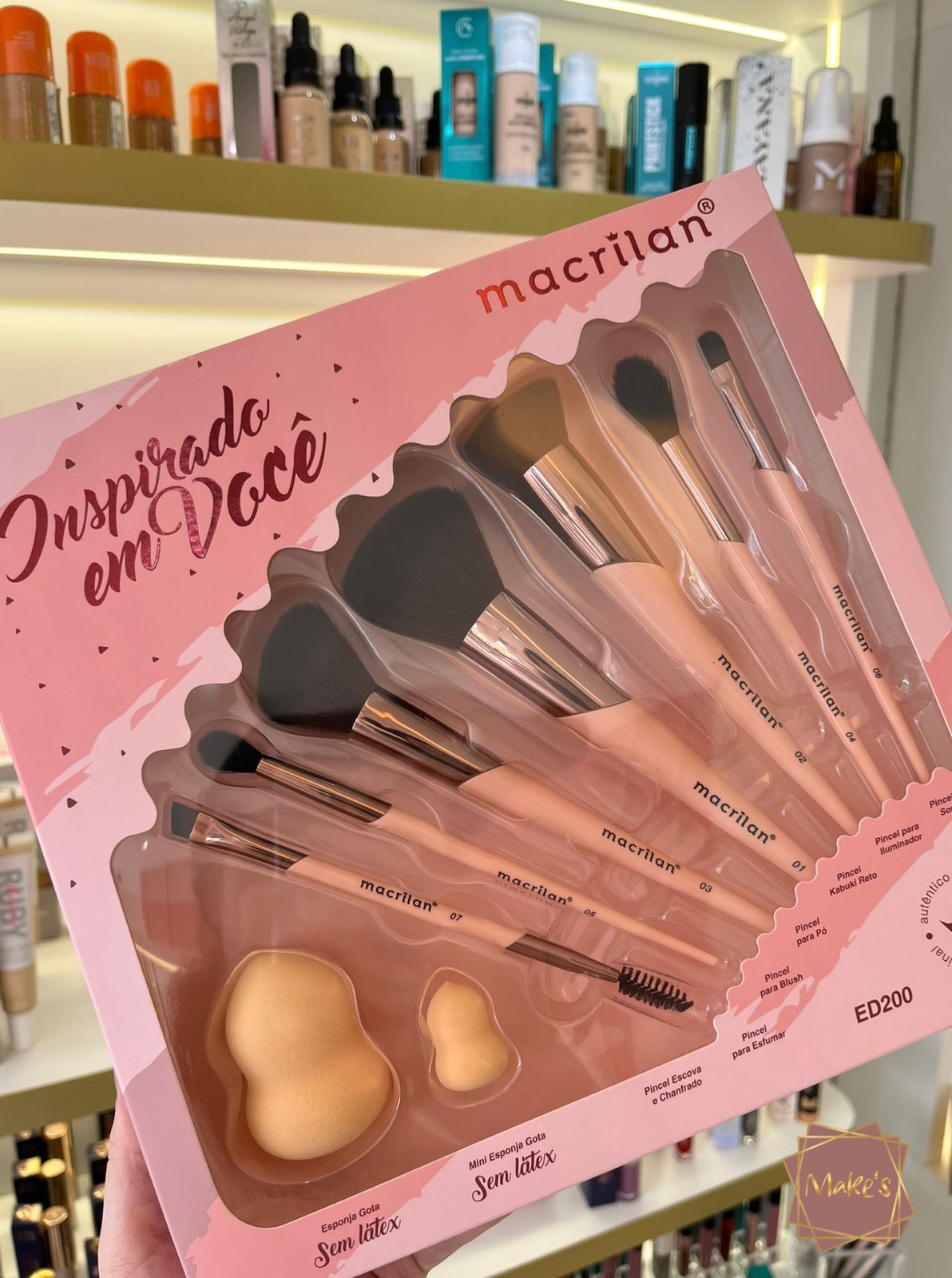 Kit de Pincéis Inspirado em Você - Macrilan