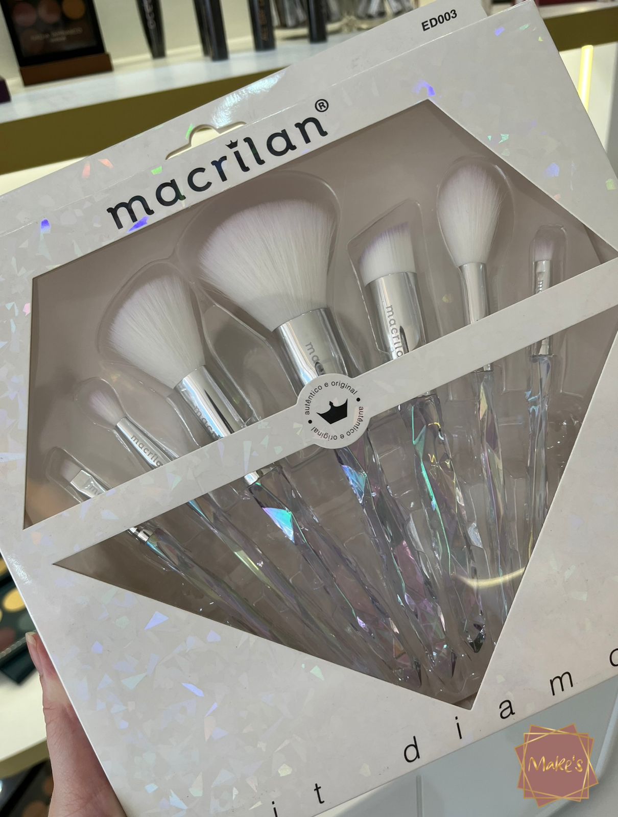 Kit de Pincéis Diamond - Macrilan