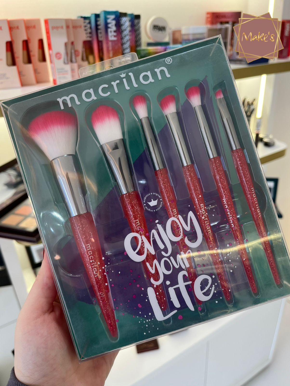 Kit de Pincéis Enjoy Your Life - Macrilan