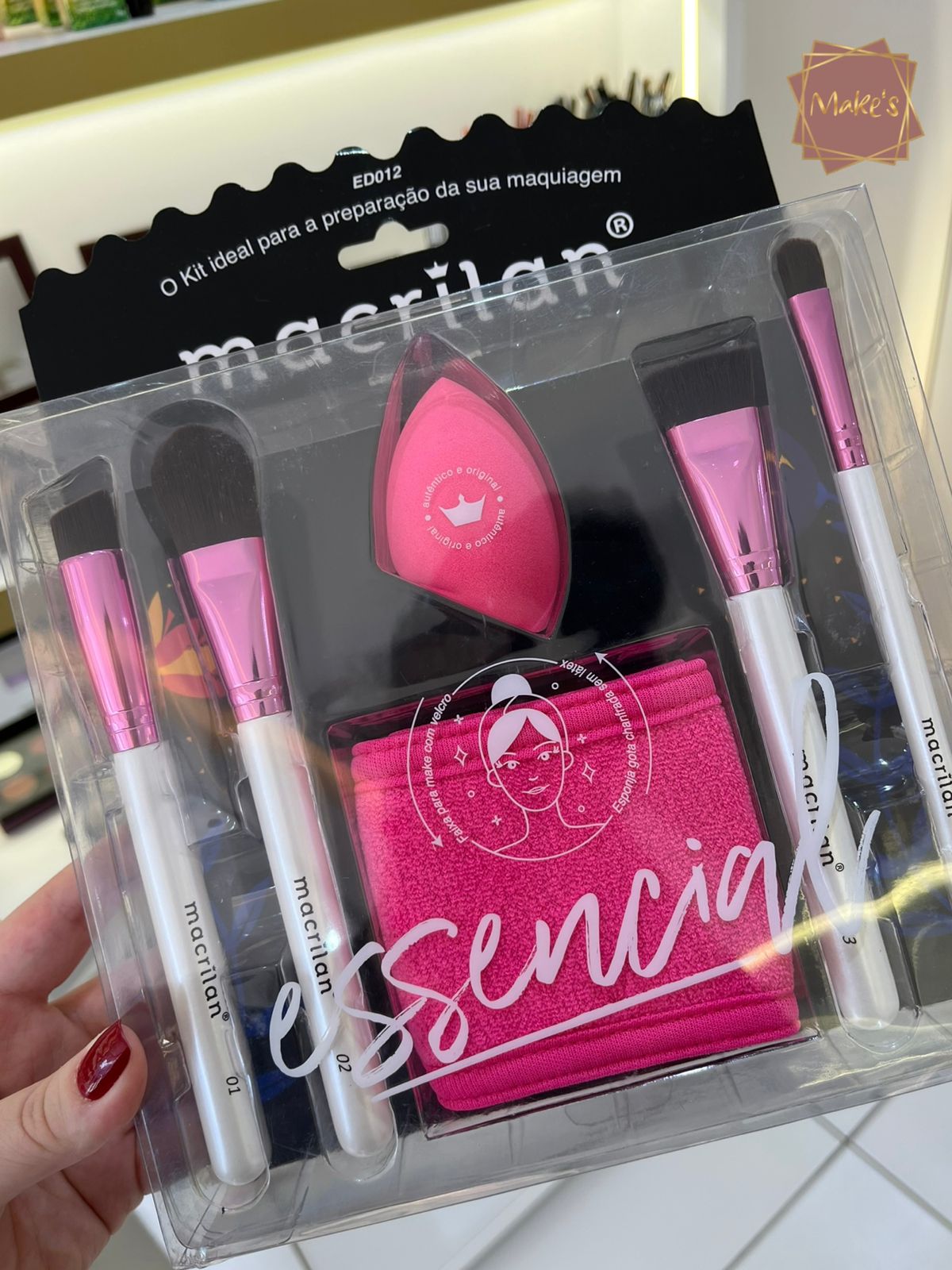 Kit de Pincéis Essencial - Macrilan