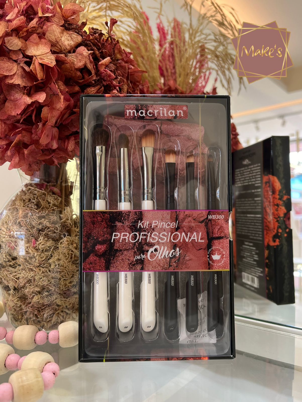 Kit de Pincéis para Olhos - Macrilan