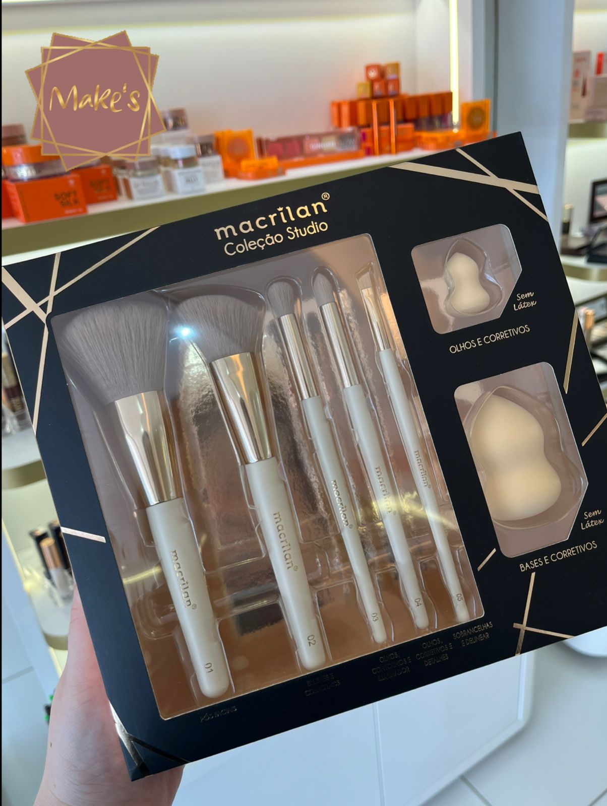 Kit de Pincéis Coleção Studio - Macrilan