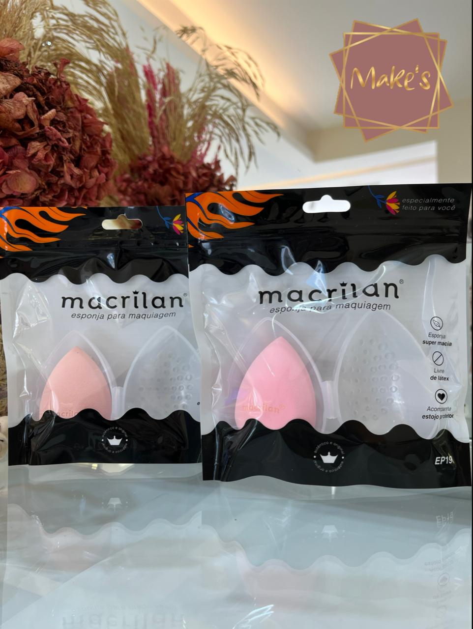 Kit Esponja com Estojo - Macrilan