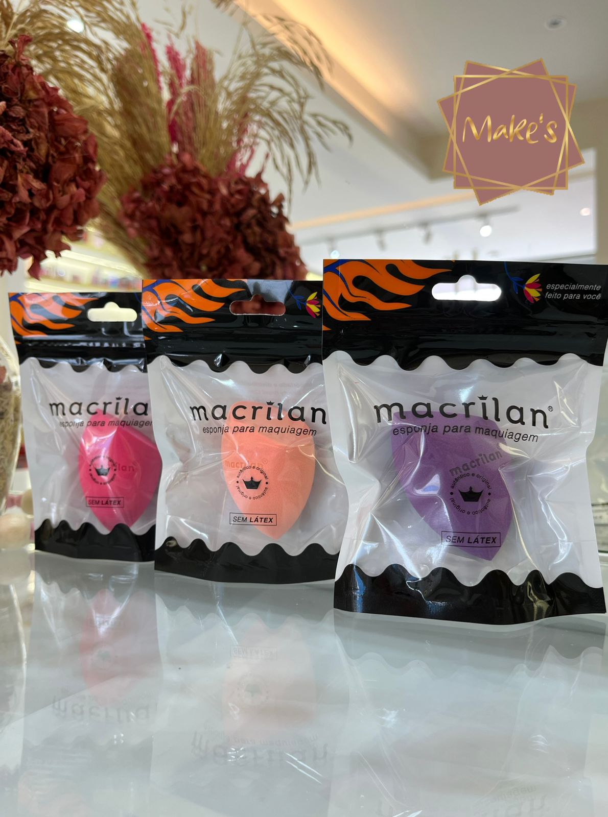 Esponja para Maquiagem - Macrilan