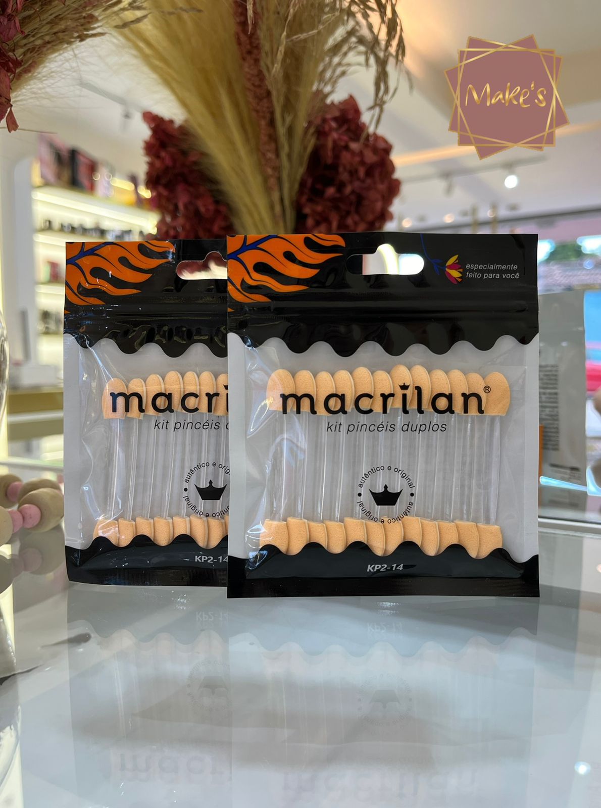 Kit de Pincéis Duplos - Macrilan