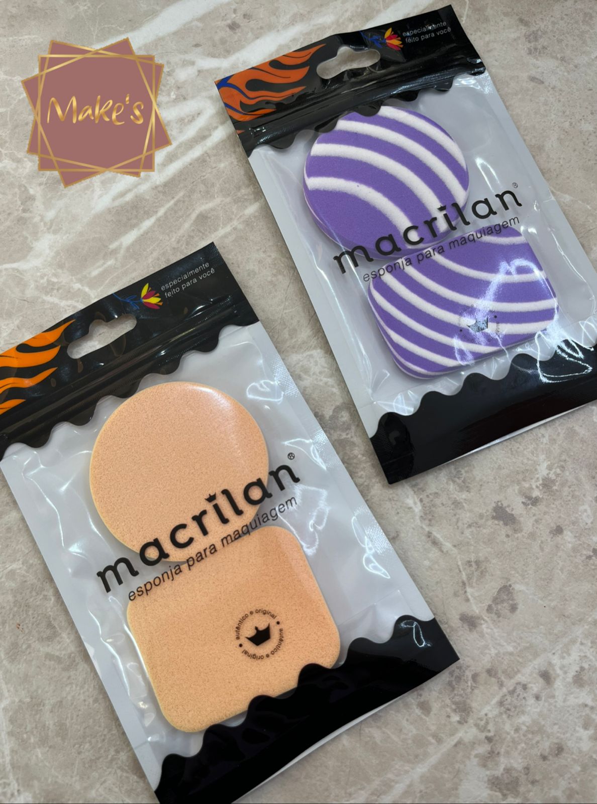 Esponja para Maquiagem - Macrilan